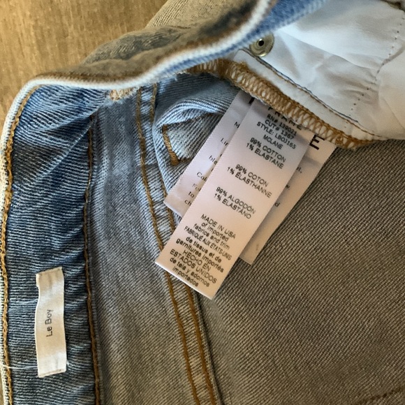 FRAME Le Boy light wash size 25 - Picture 6 of 6